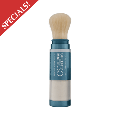 Colorescience Total Protection Brush-On Sheer Matte SPF 30 (Untinted 4.3g) EXP 04/2024