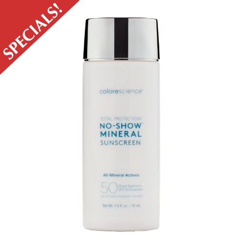 Colorescience-Colorescience Total Protection No-Show Mineral Sunscreen SPF 50 (78ml) EXP 03/2027