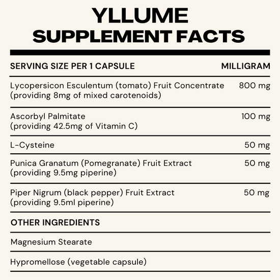 Yllume Illuminating Complex Supplement (30 capsules - 1 month)